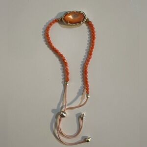 Kendra Scott Elaina Beaded Bracelet with Salmon Mother of Pearl